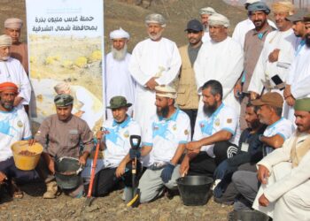 غرس 1.5 مليون بذرة بدماء والطائيين لتعزيز الغطاء النباتي