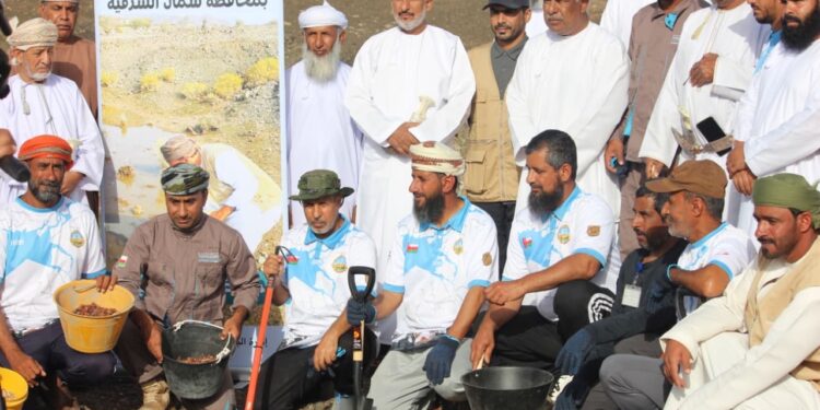 غرس 1.5 مليون بذرة بدماء والطائيين لتعزيز الغطاء النباتي 1 غرس 1.5 مليون بذرة بدماء والطائيين لتعزيز الغطاء النباتي