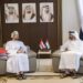 قيس اليوسف يبحث تعزيز التعاون الاقتصادي والاستثماري بين سلطنة عُمان ودولة الامارات العربية المتحدة