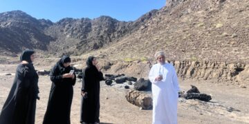 هيئة البيئة بشمال الشرقية تنفذ زيارة ميدانية لمعالجة انتشار المخلفات بأودية القابل