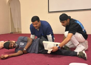 فريق اليرموك ينظم ورشة في الإسعافات الأولية